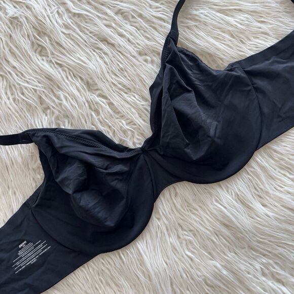Skims Smoothing Intimates Unlined Full Coverage Bra Onyx Size 36DD - Picture 6 of 7